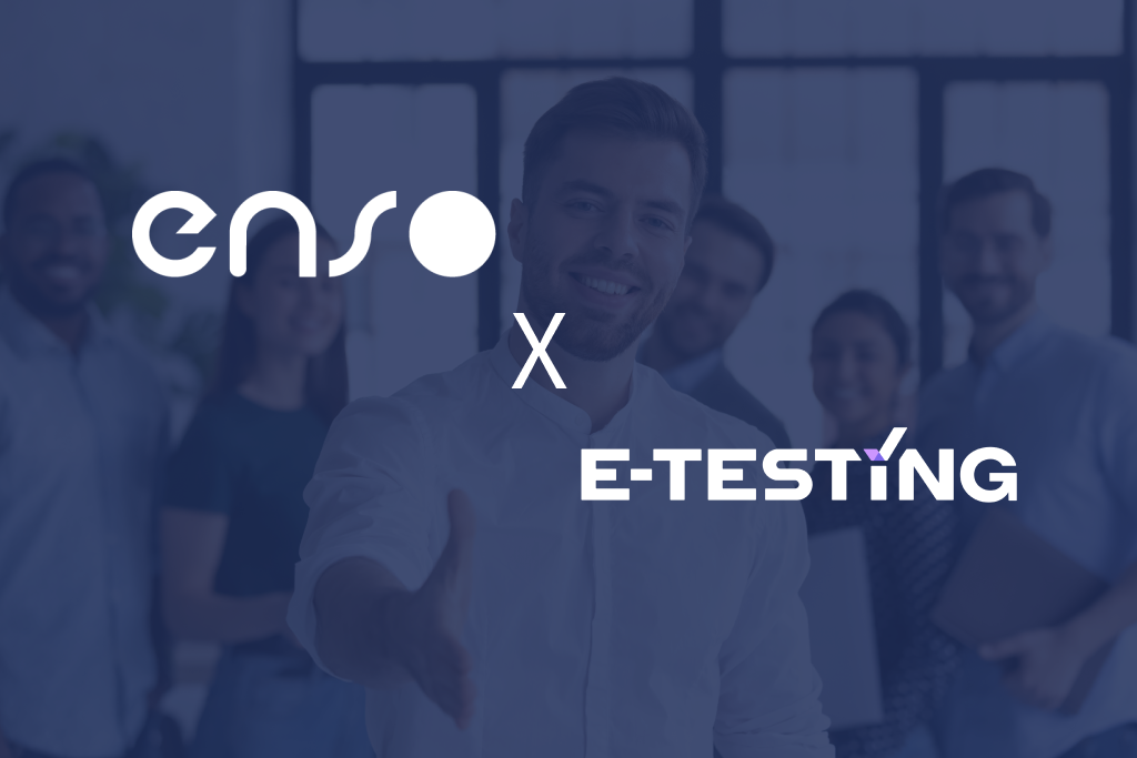 Interim Testing Nouveau partenariat intérim : Enso x E-testing